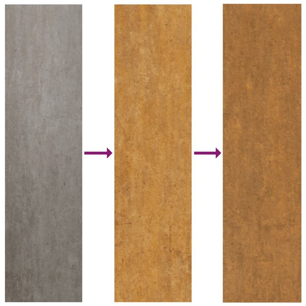 VidaXL Verhoogde Plantenbak Cortenstaal 200cm - 35% Korting!