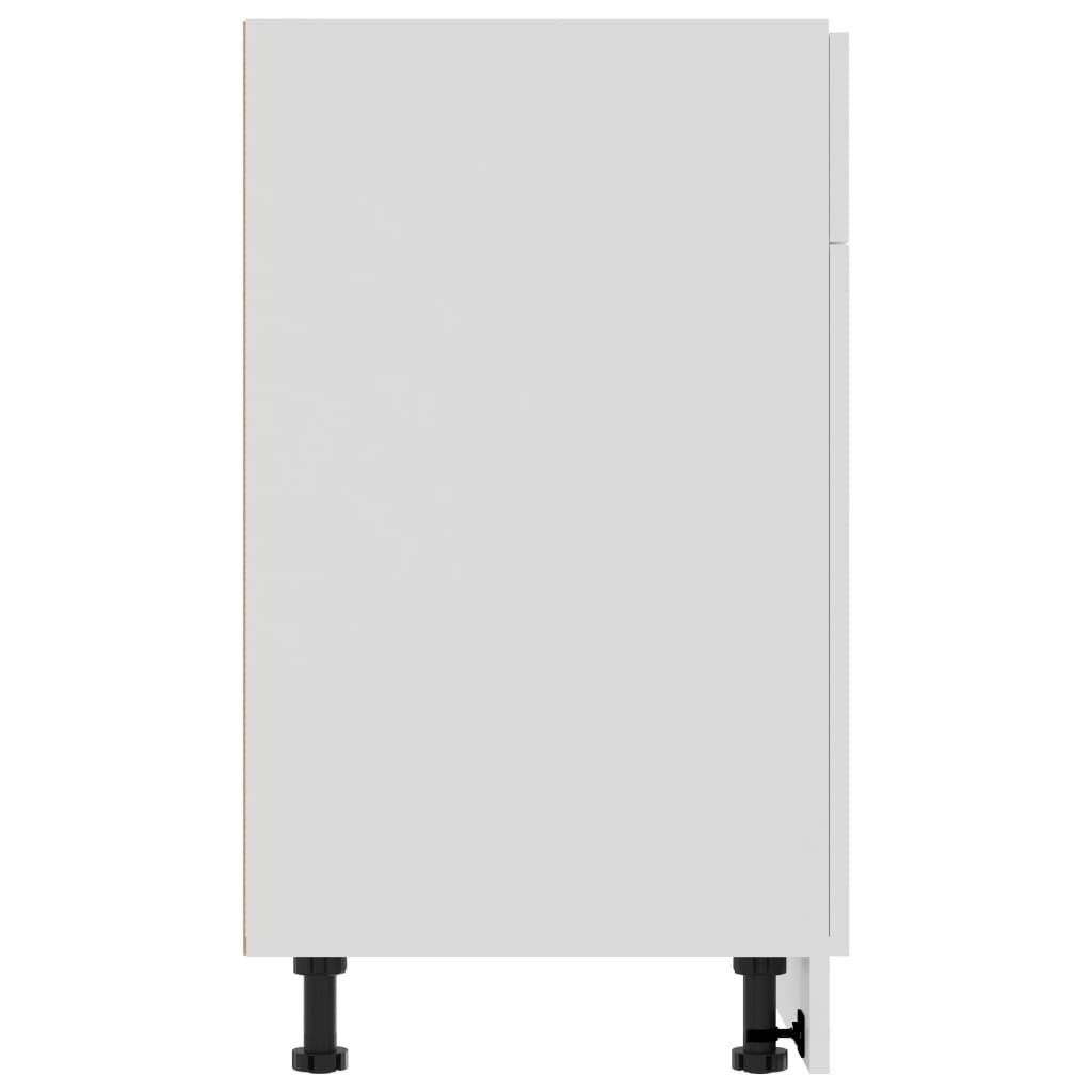 vidaXL Onderkast Lyon Wit 80cm - 35% Korting! Zo Goed Als Nieuw