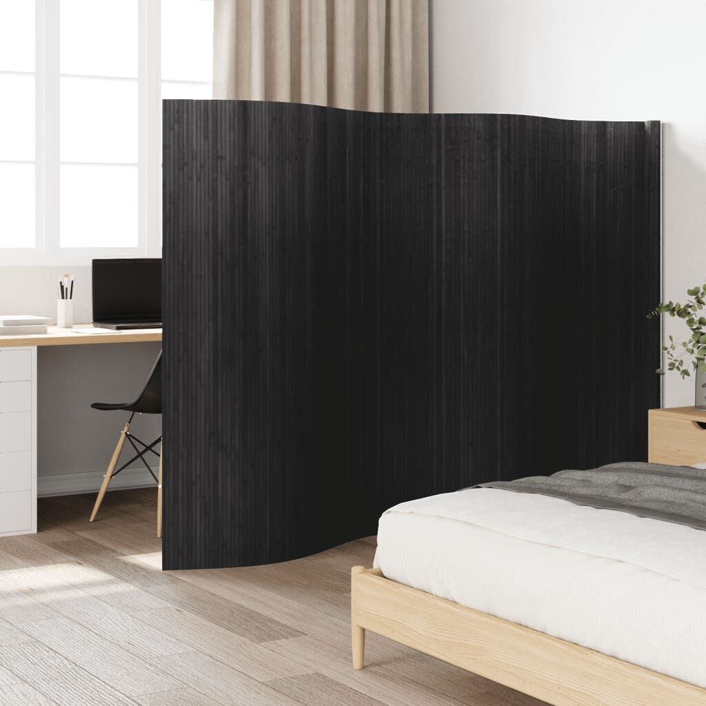 Bamboe Kamerscherm Grijs 165x400cm - 35% Korting!