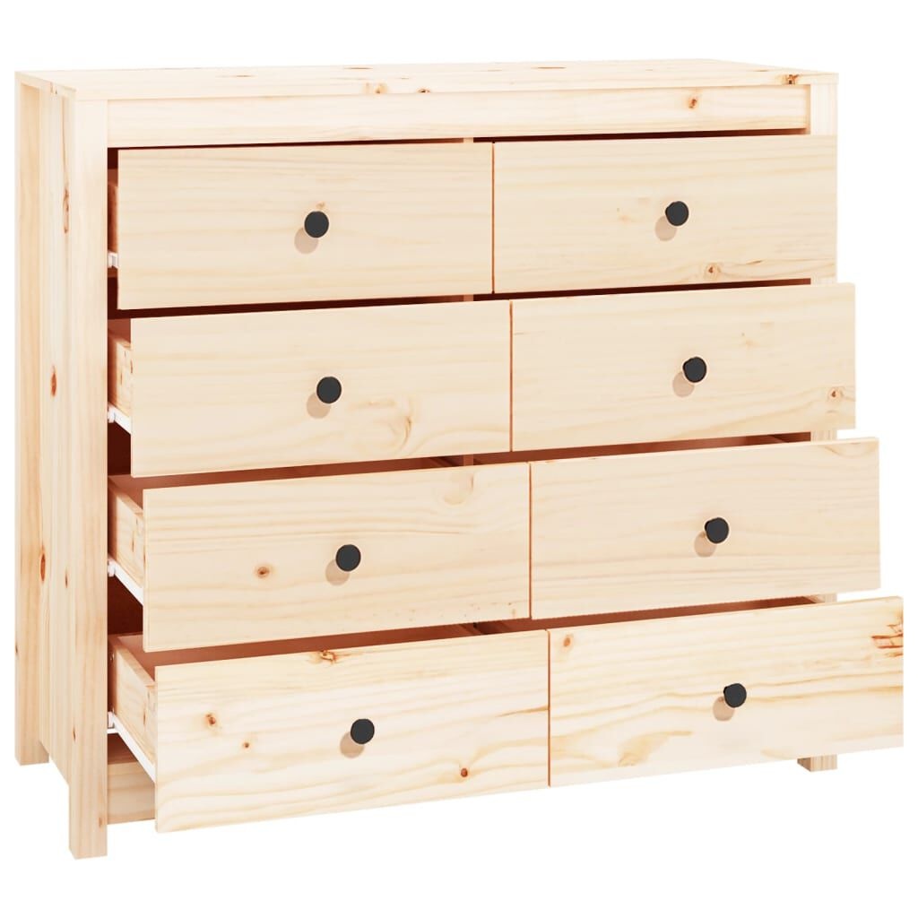 vidaXL Dressoir Grenenhout 100x40x90cm - 35% Korting!