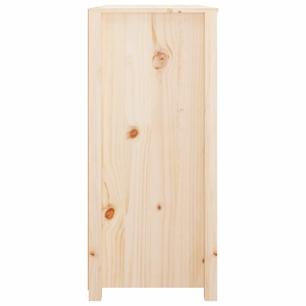 vidaXL Dressoir Grenenhout 100x40x90cm - 35% Korting!