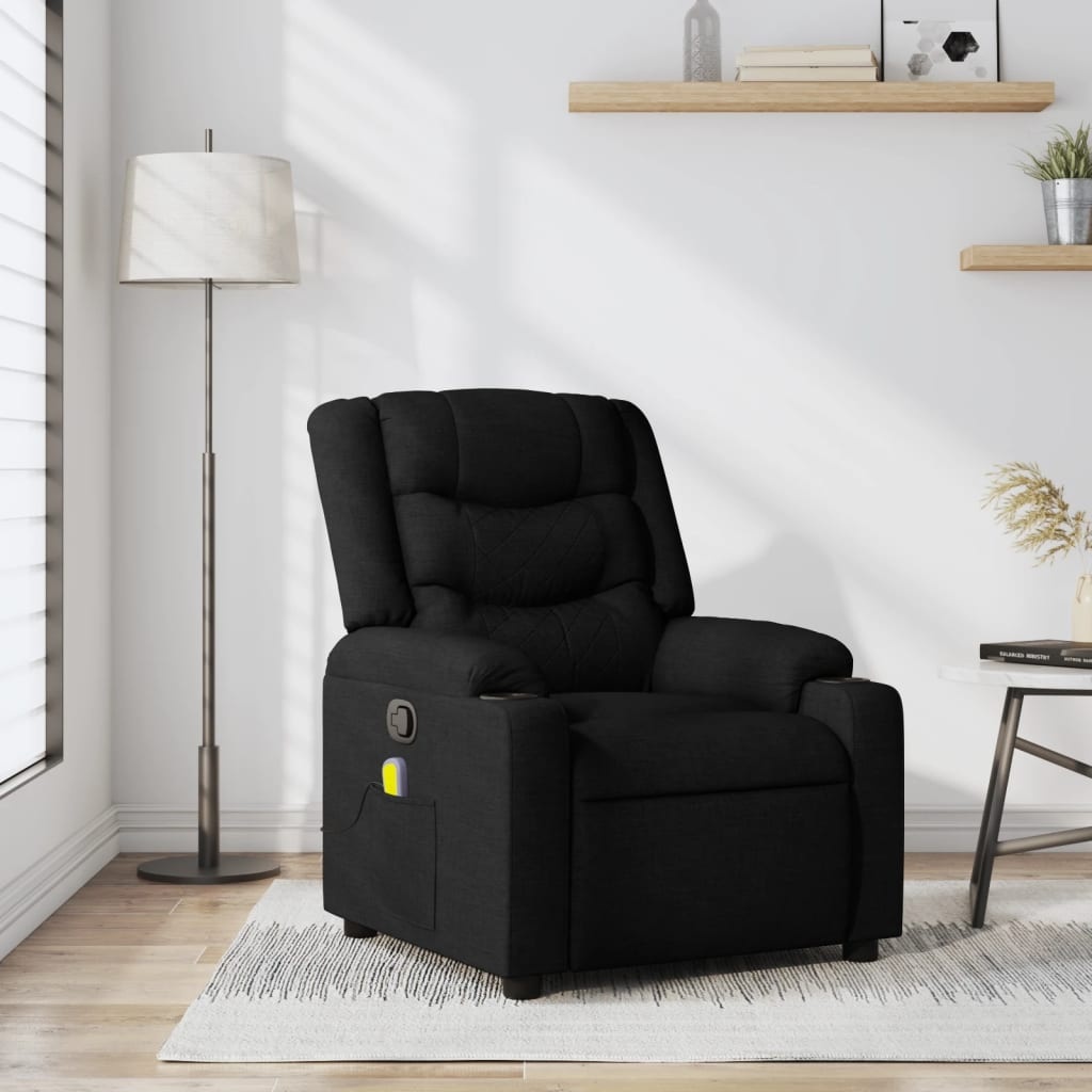 vidaXL Massagestoel Zwart - 35% Korting! Verstelbaar & Comfortabel