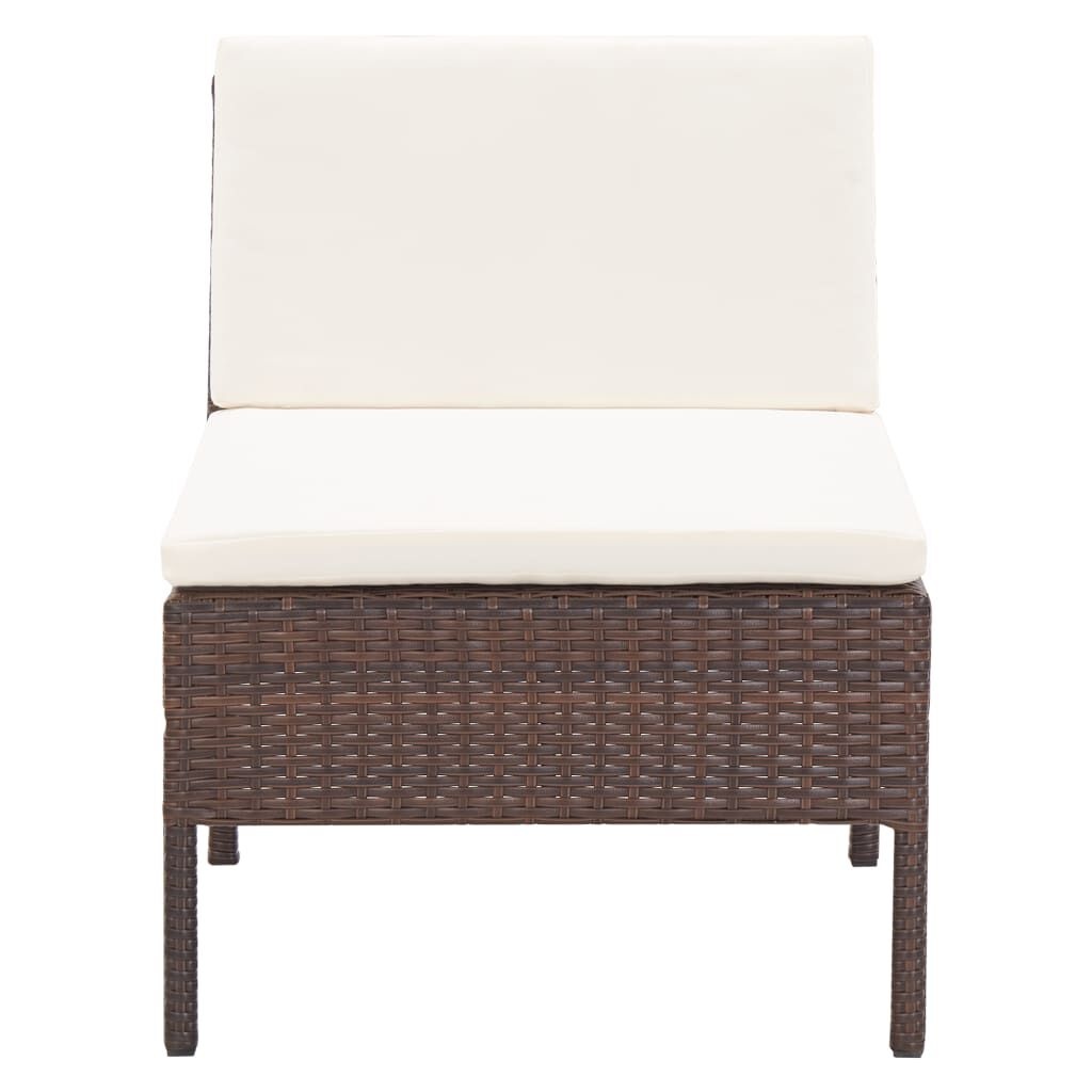 Luxe Loungeset 3-delig Bruin - 35% Korting!