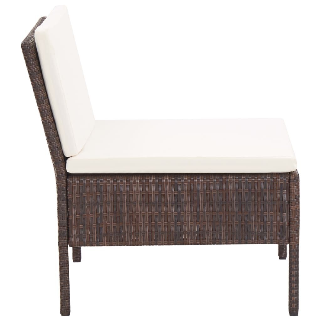 Luxe Loungeset 3-delig Bruin - 35% Korting!