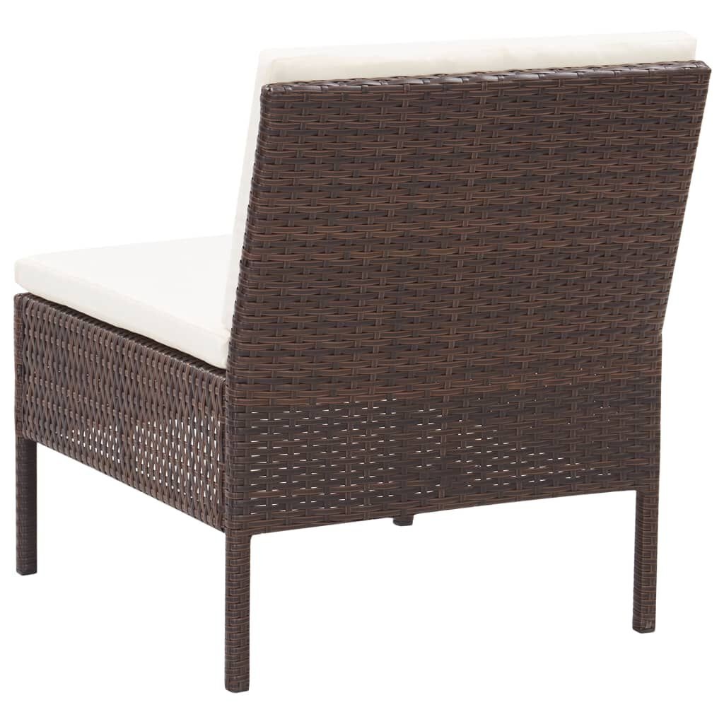 Luxe Loungeset 3-delig Bruin - 35% Korting!