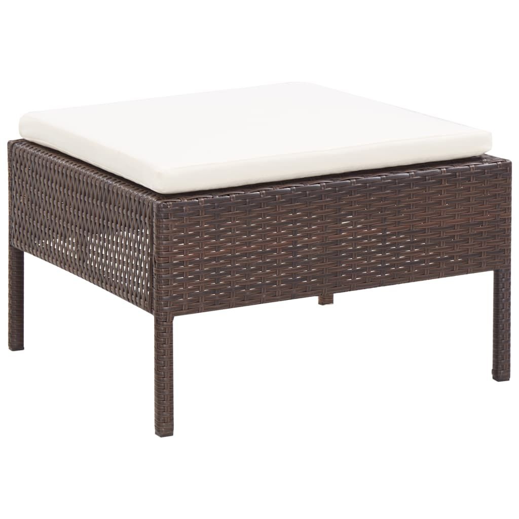 Luxe Loungeset 3-delig Bruin - 35% Korting!