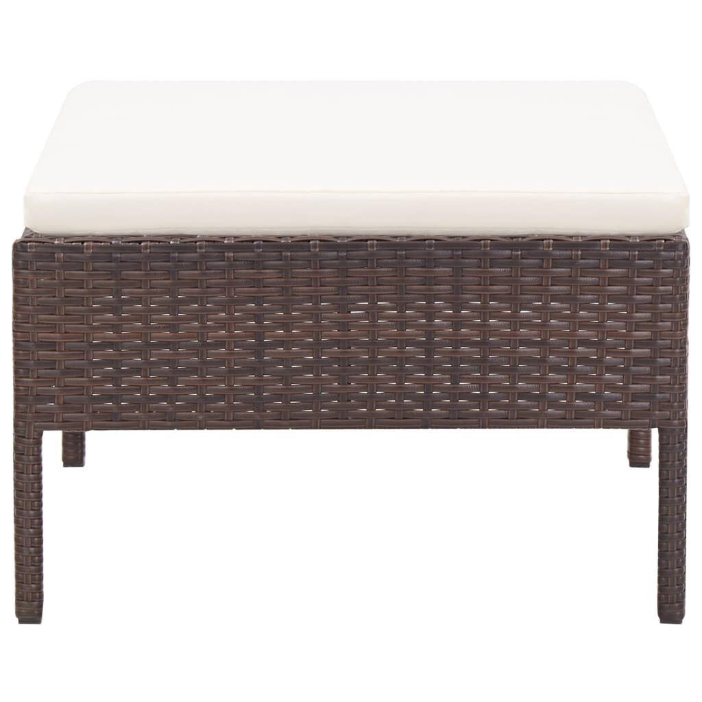Luxe Loungeset 3-delig Bruin - 35% Korting!