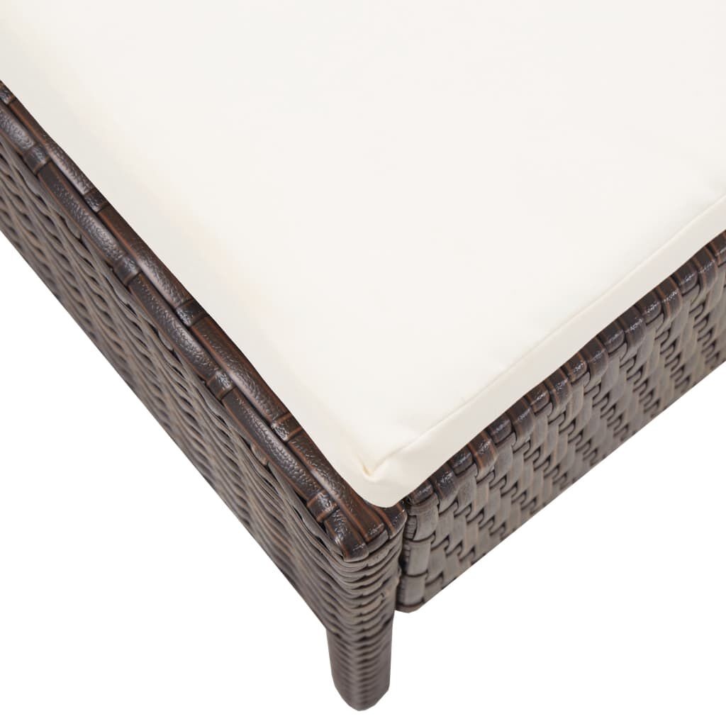 Luxe Loungeset 3-delig Bruin - 35% Korting!