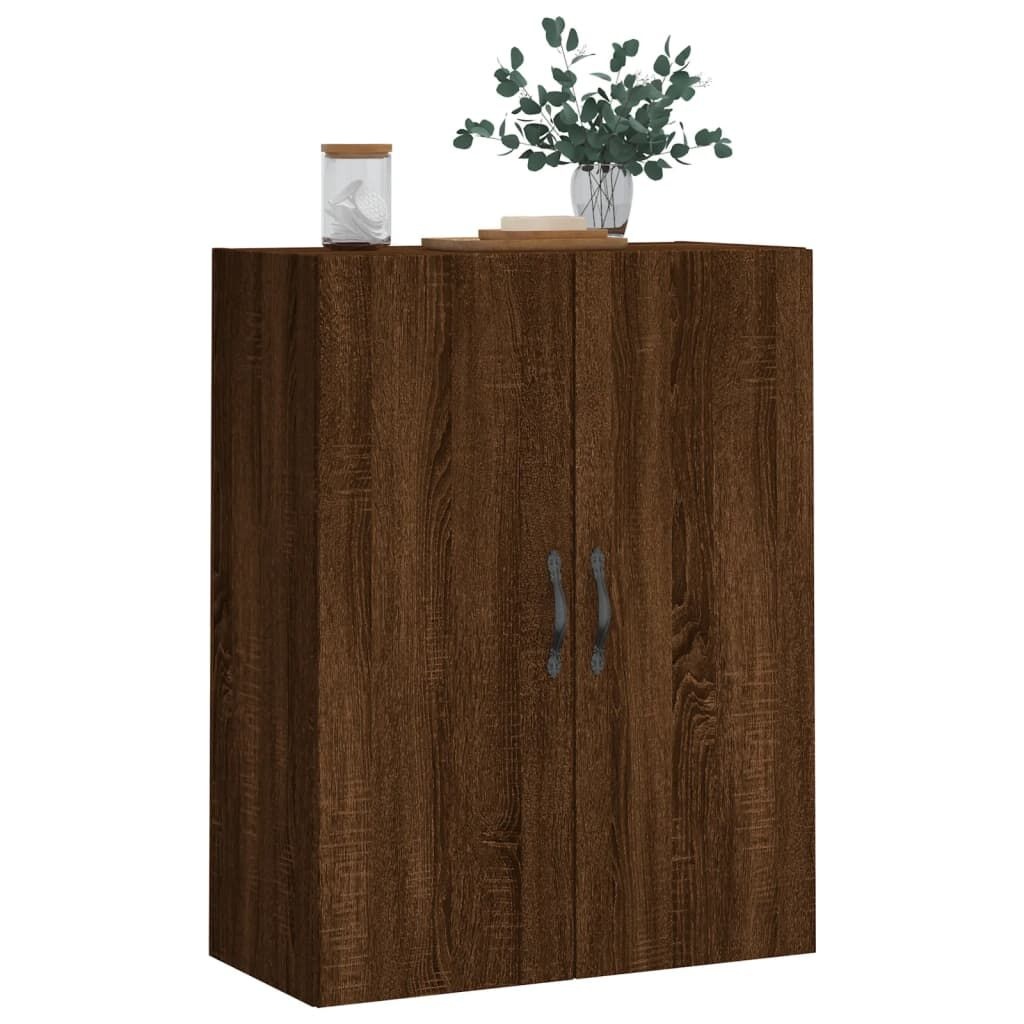 vidaXL Wandkast Bruin Eiken 69,5cm - 35% Korting!
