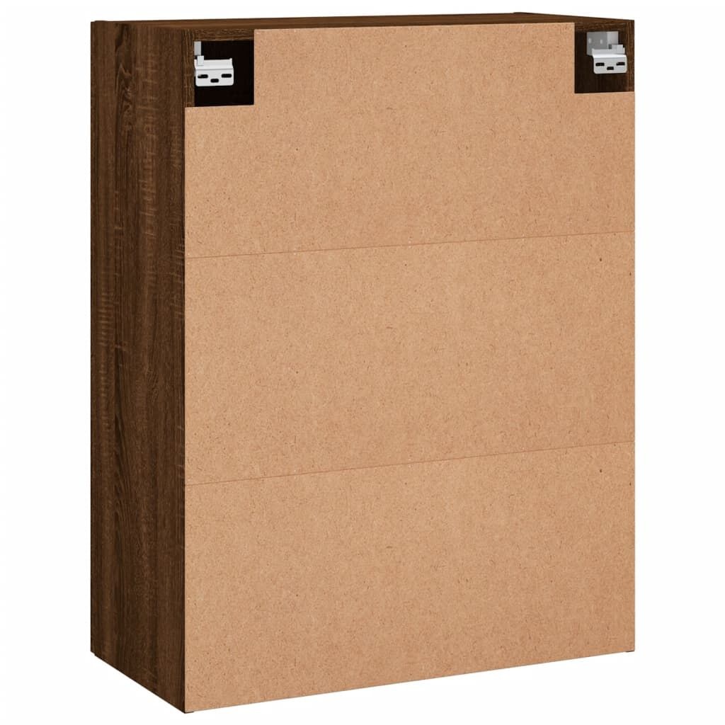 vidaXL Wandkast Bruin Eiken 69,5cm - 35% Korting!