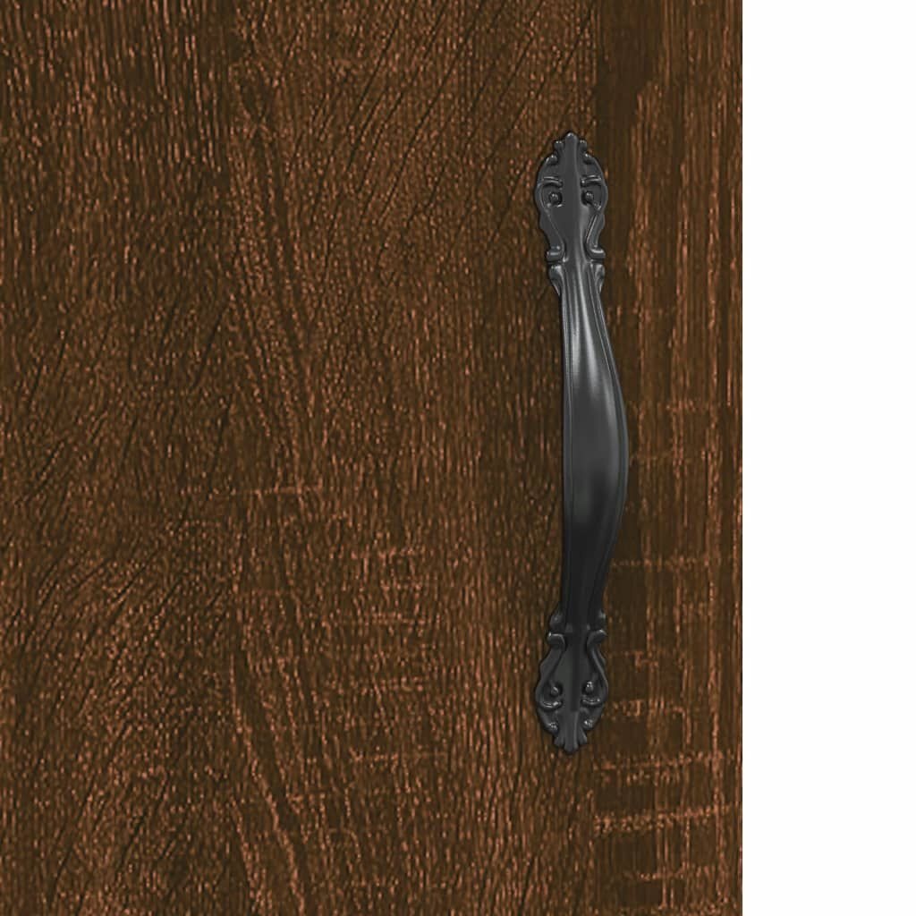 vidaXL Wandkast Bruin Eiken 69,5cm - 35% Korting!