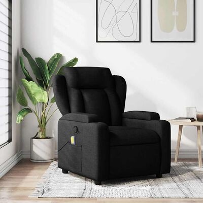 vidaXL Massagestoel Zwart - Verstelbaar & Comfortabel! 35% Korting