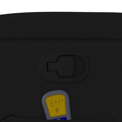 vidaXL Massagestoel Zwart - Verstelbaar & Comfortabel! 35% Korting