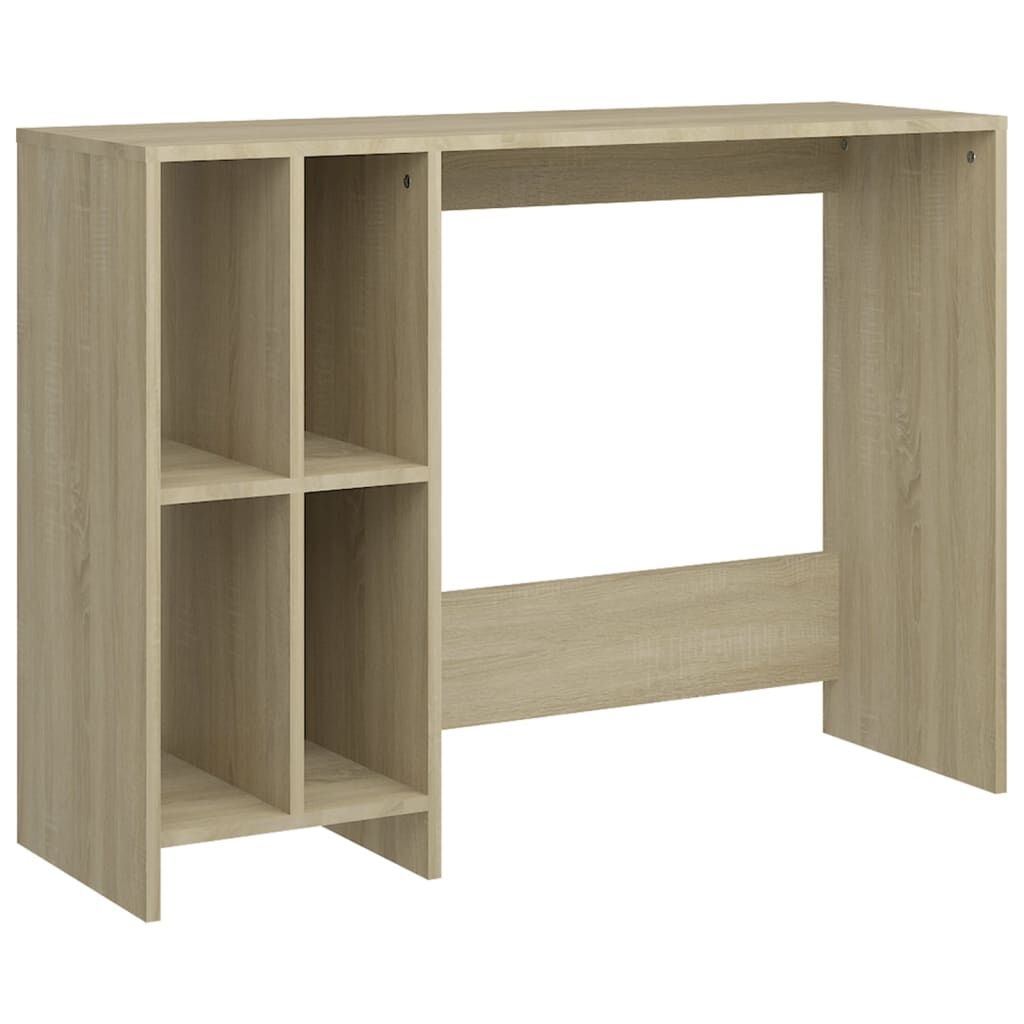 vidaXL Bureau Sonoma Eiken - 102cm - 35% Korting!
