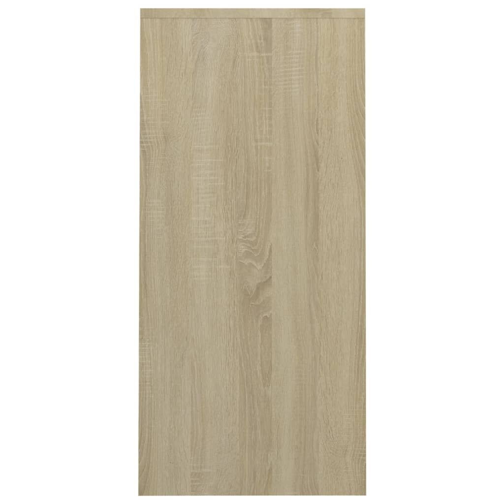 vidaXL Bureau Sonoma Eiken - 102cm - 35% Korting!