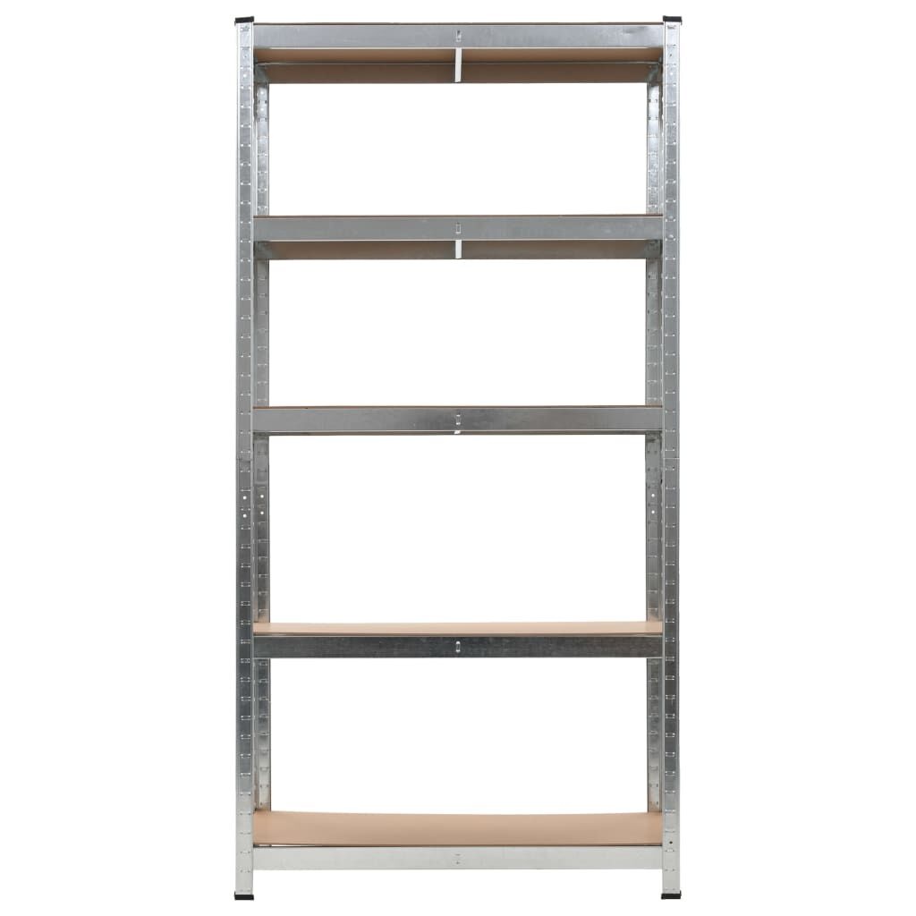vidaXL Opbergrek Zilver - 5 Laags - 35% Korting!