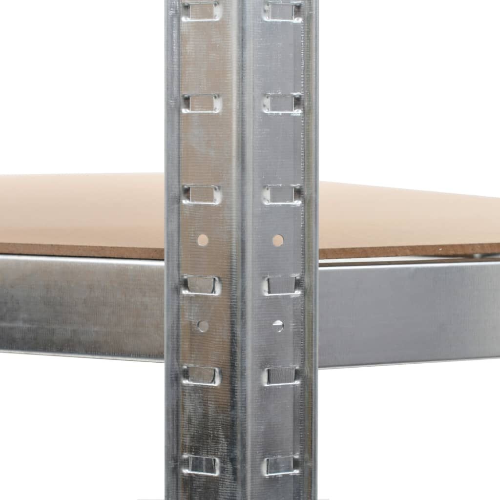 vidaXL Opbergrek Zilver - 5 Laags - 35% Korting!