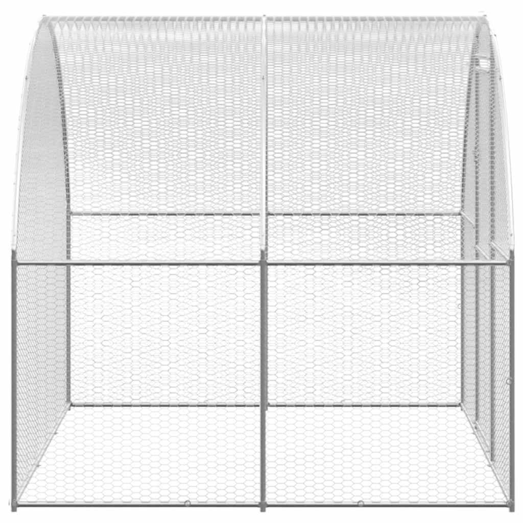 Kippenren 3x2x2m gegalvaniseerd - 35% Korting!