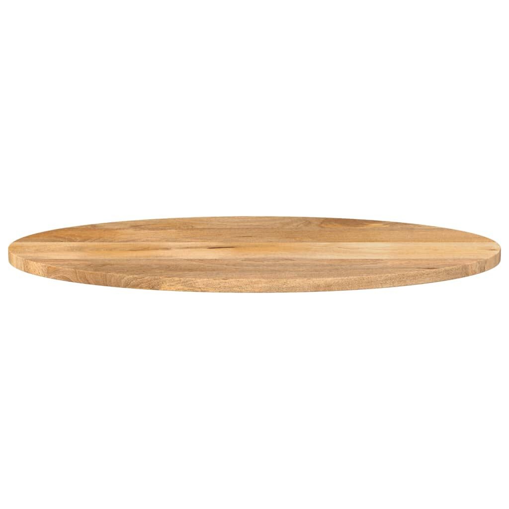 Ovaal Mangohouten Tafelblad 120x50cm - NU 35% Korting!
