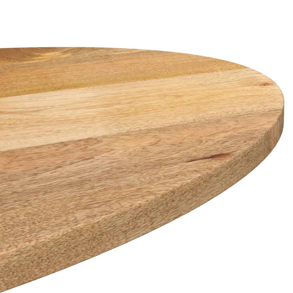 Ovaal Mangohouten Tafelblad 120x50cm - NU 35% Korting!
