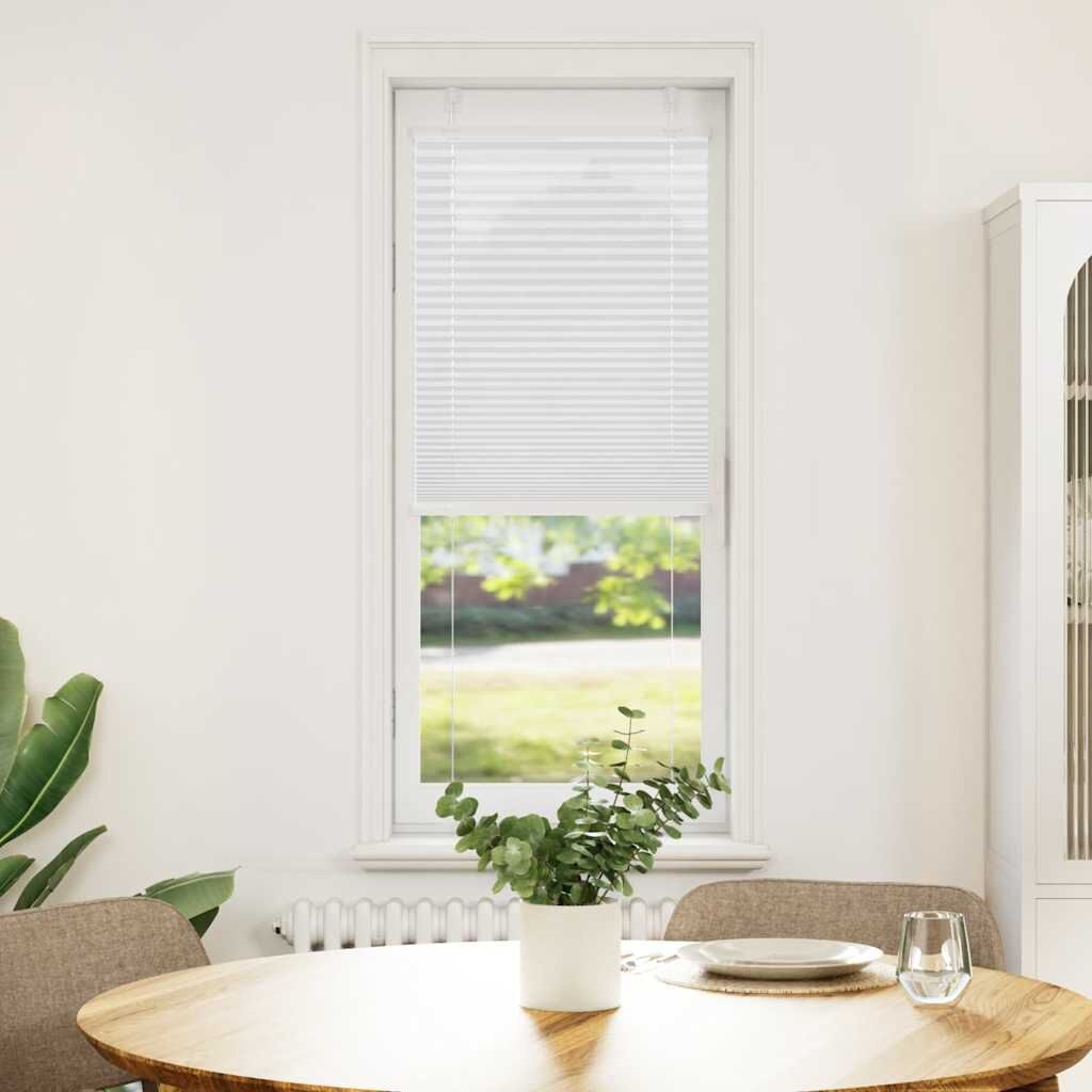 vidaXL Plissé Rolgordijn 45x100 Wit - 42% Korting!