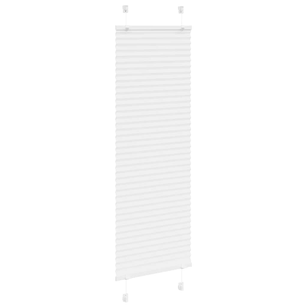 vidaXL Plissé Rolgordijn 45x100 Wit - 42% Korting!