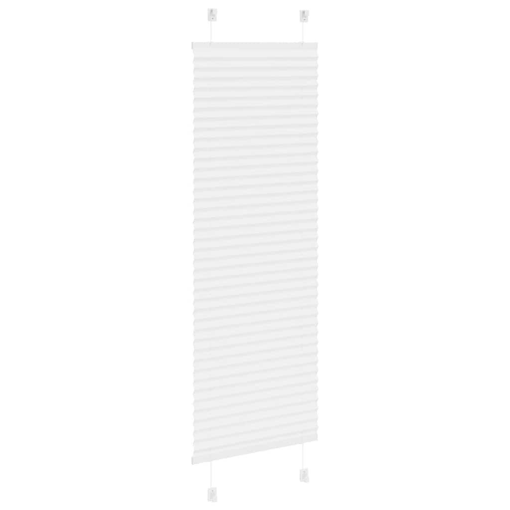 vidaXL Plissé Rolgordijn 45x100 Wit - 42% Korting!