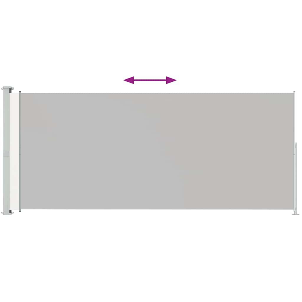 Tuinscherm Uittrekbaar 200x500cm Crème - 35% Korting!