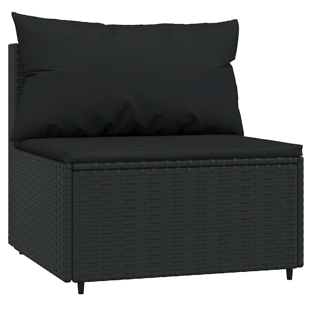 vidaXL Loungeset 3-delig Zwart -35% Korting! Zo Goed Als Nieuw