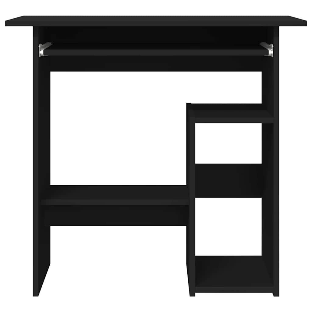 vidaXL Bureau Zwart 80x45cm - Beschadigd - 35% Korting!