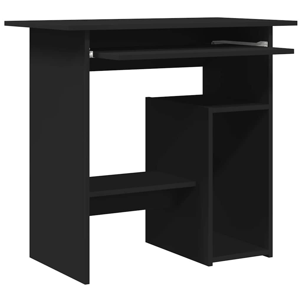vidaXL Bureau Zwart 80x45cm - Beschadigd - 35% Korting!