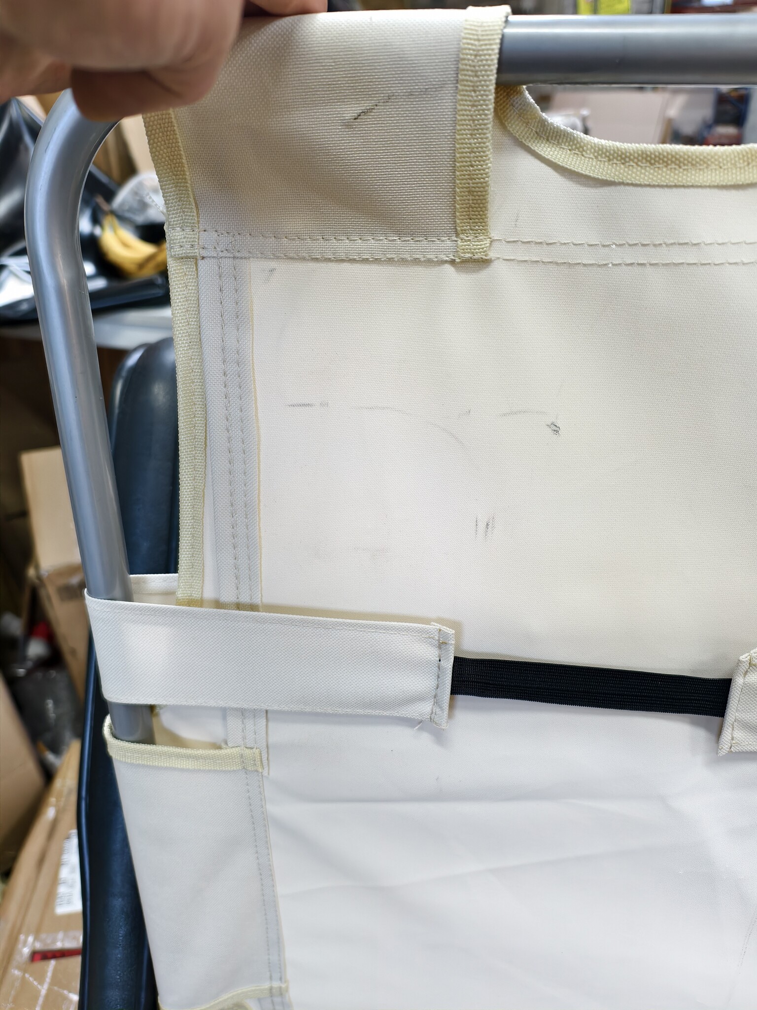 Tuinstoel Ligstoel 2-in-1 Beige - 60% Korting! Krasjes