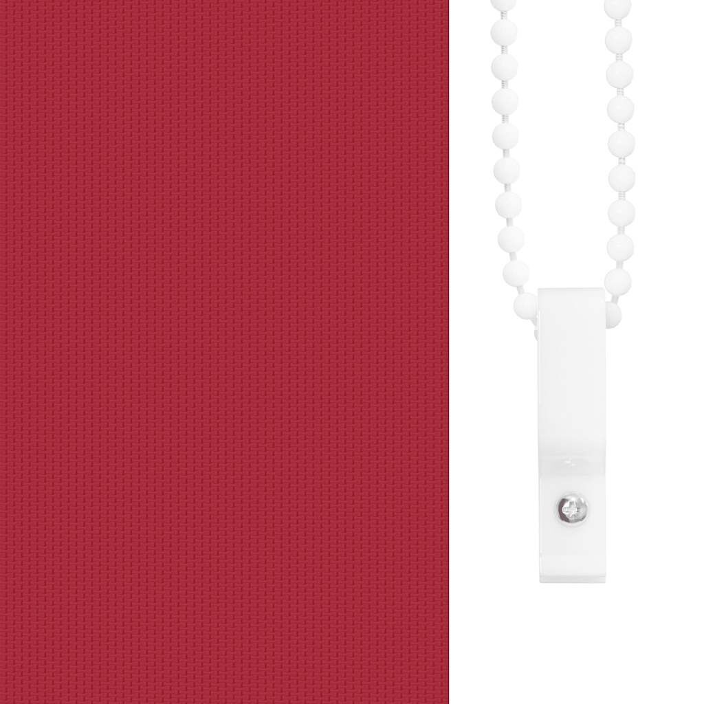 VidaXL Verduisterend Rolgordijn 80x230cm - Rood - 35% Korting!
