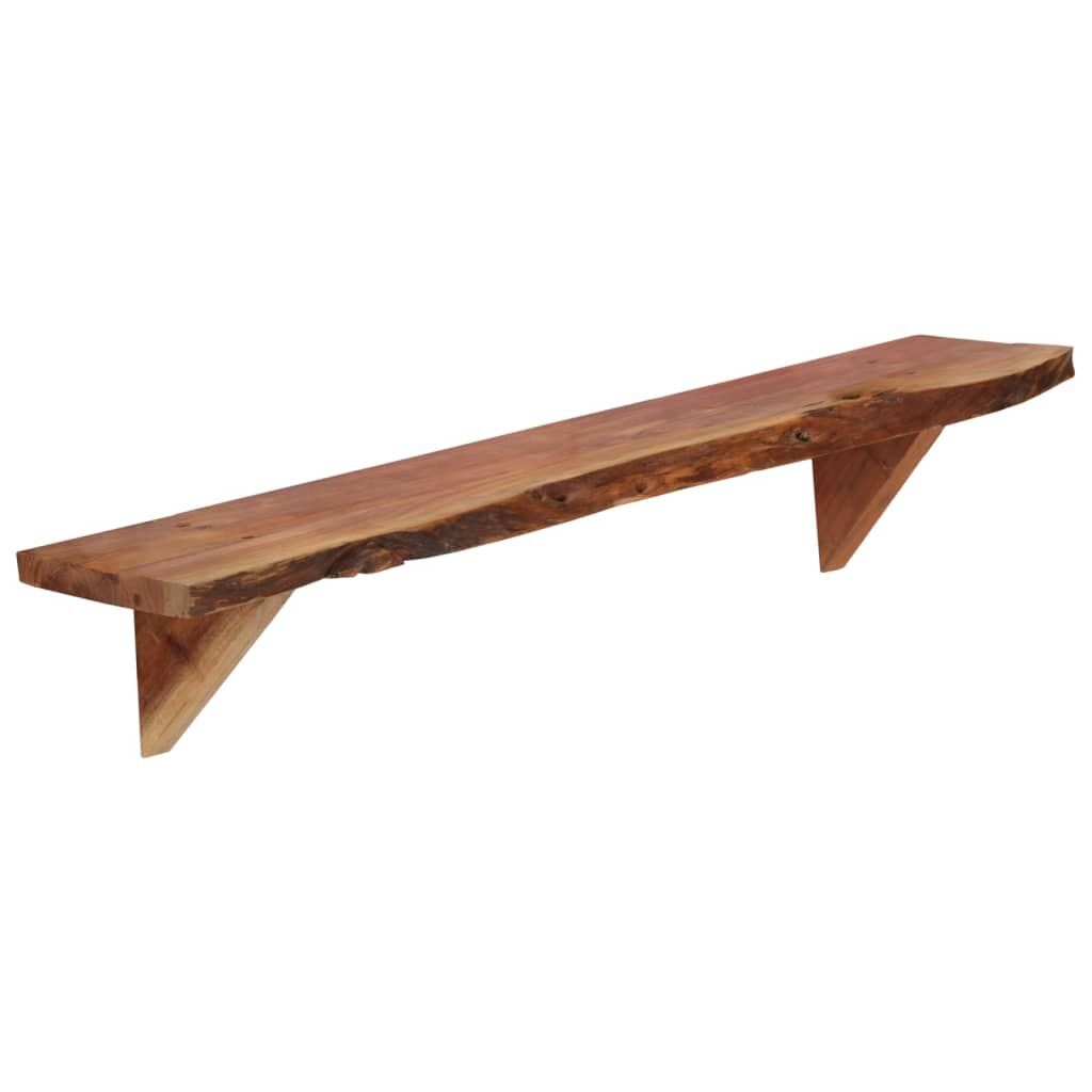 Wandplanken Acaciahout 90cm (2 st) -35% Korting!