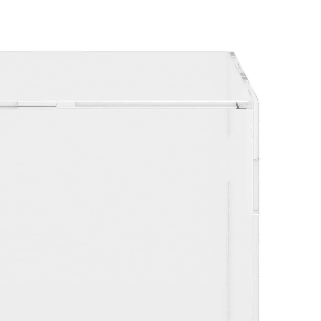 vidaXL Vitrine Acryl 22x18x35cm - Transparant - 35% Korting!
