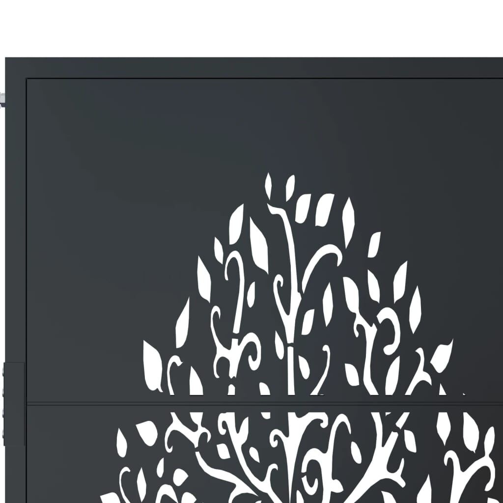 vidaXL Poort 105x155cm Antraciet - Boom Design - 41% Korting!