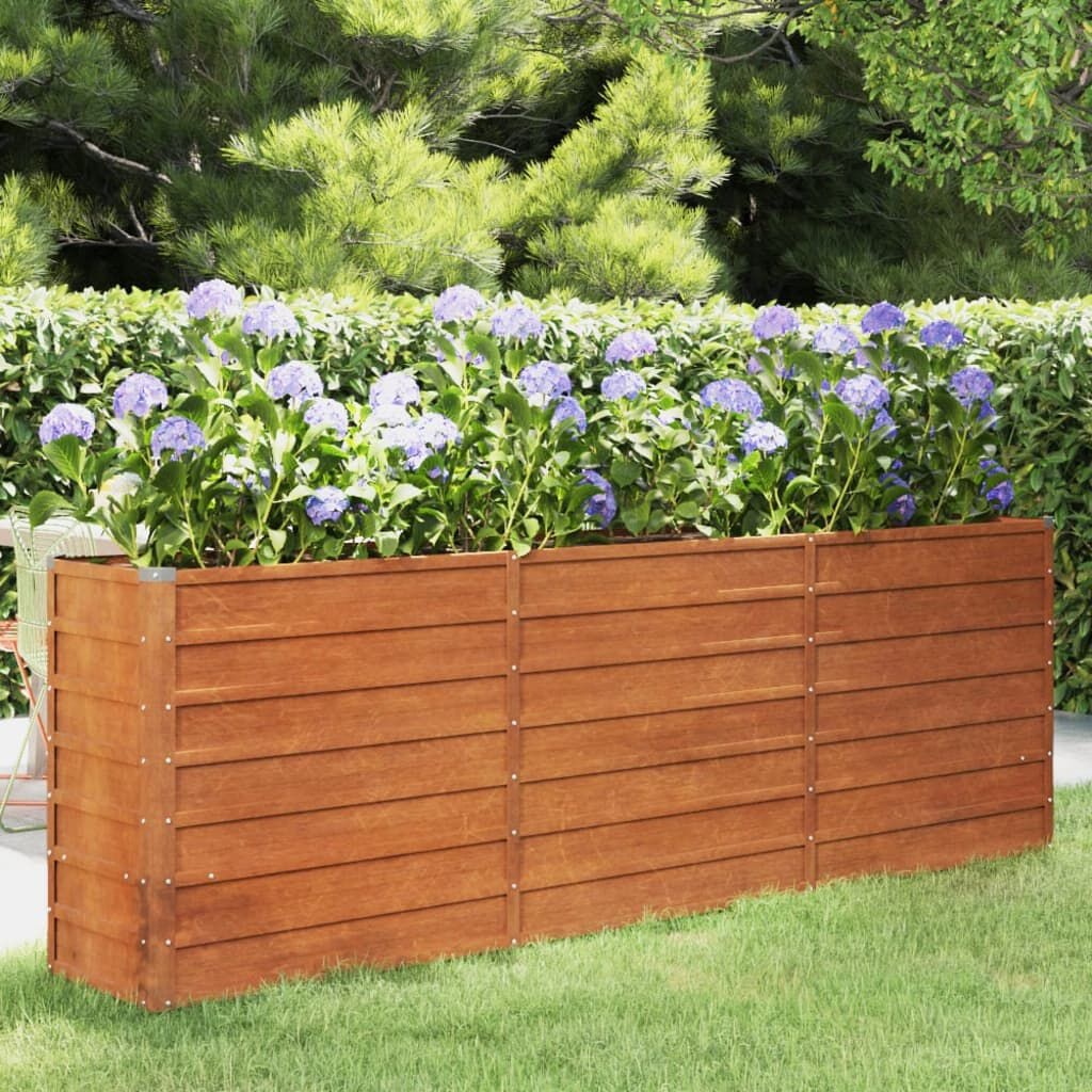 VidaXL Cortenstaal Plantenbak Verhoogd 240cm - 41% Korting!
