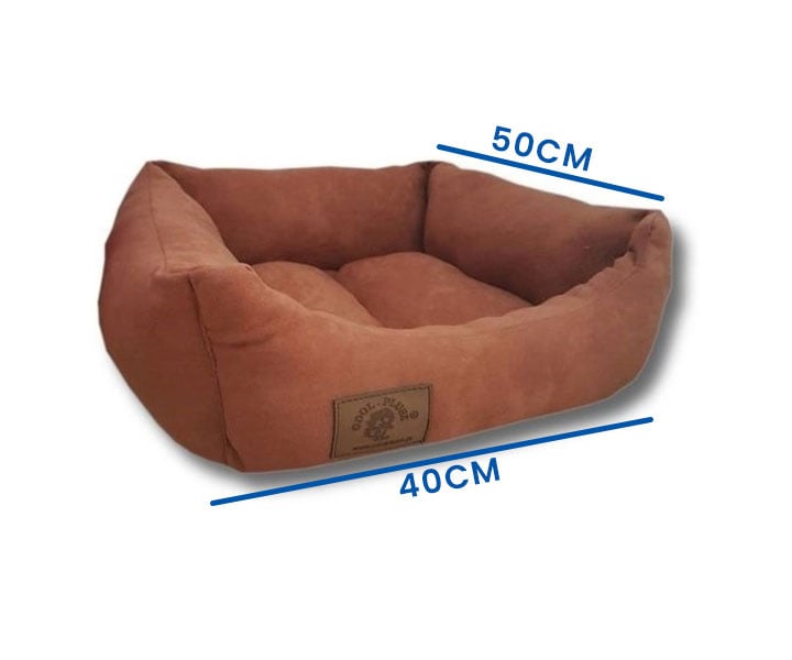 Hondenmand Klein Bruin 50x40cm - 50% Korting! (Hondenhaar)
