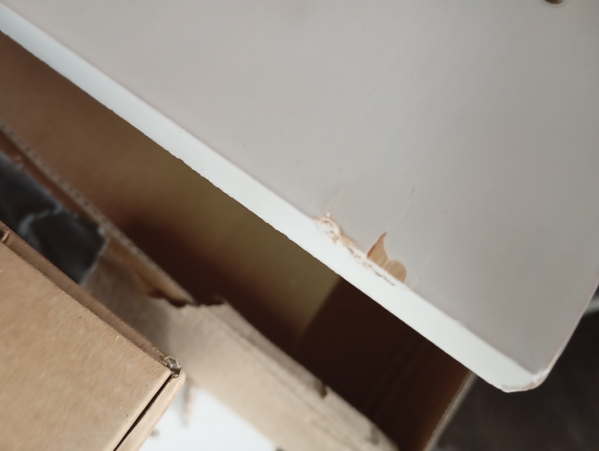 Eettafel Grenenhout Wit 110cm - 50% Korting! (Deukje)