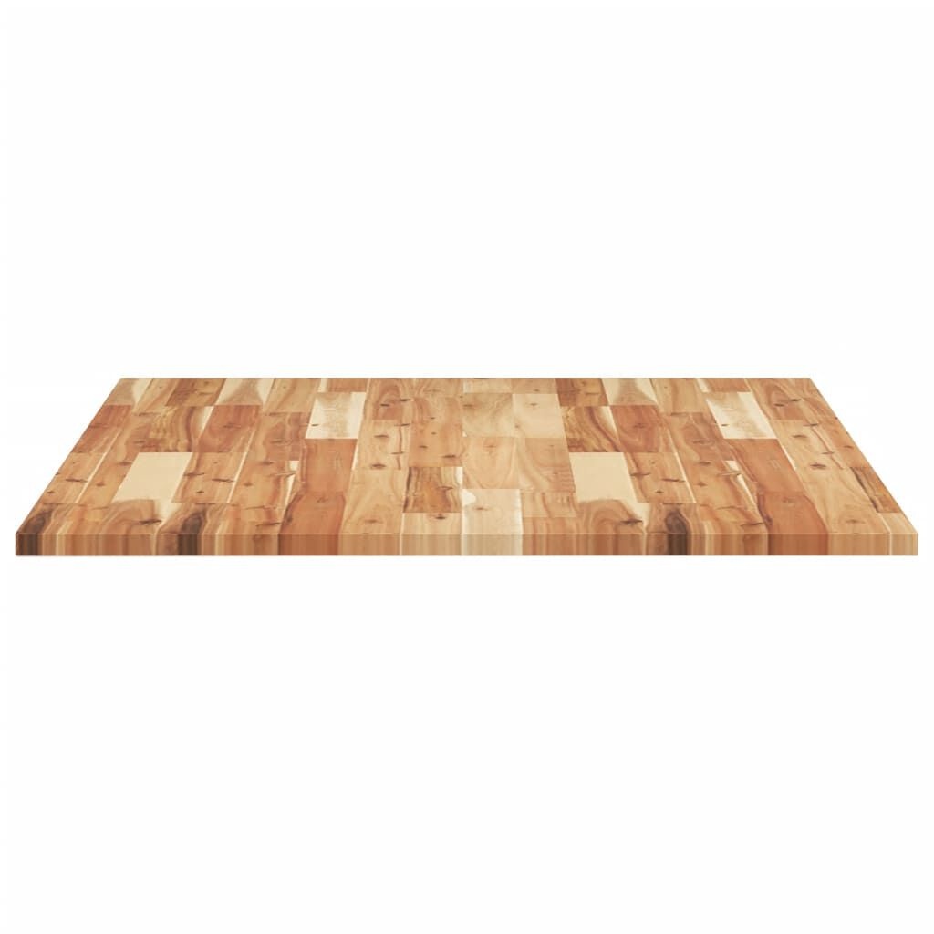 Acacia Tafelblad 100x80 cm - Massief Hout - 41% Korting!
