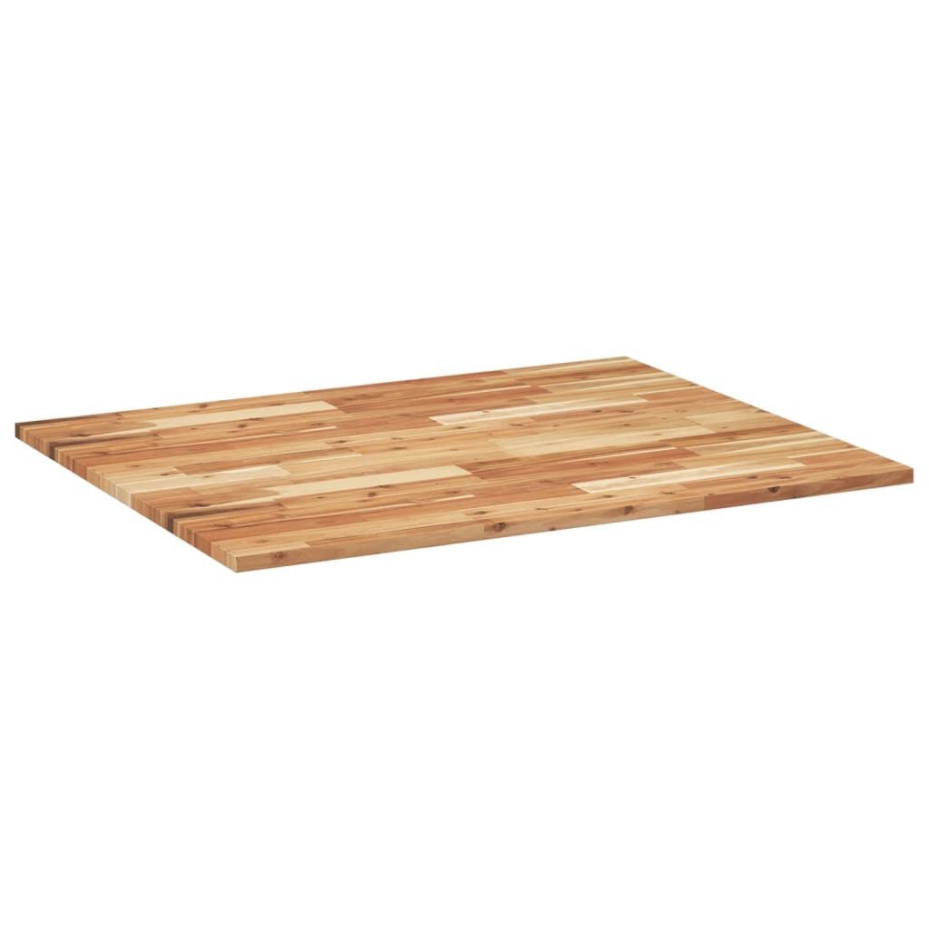 Acacia Tafelblad 100x80 cm - Massief Hout - 41% Korting!