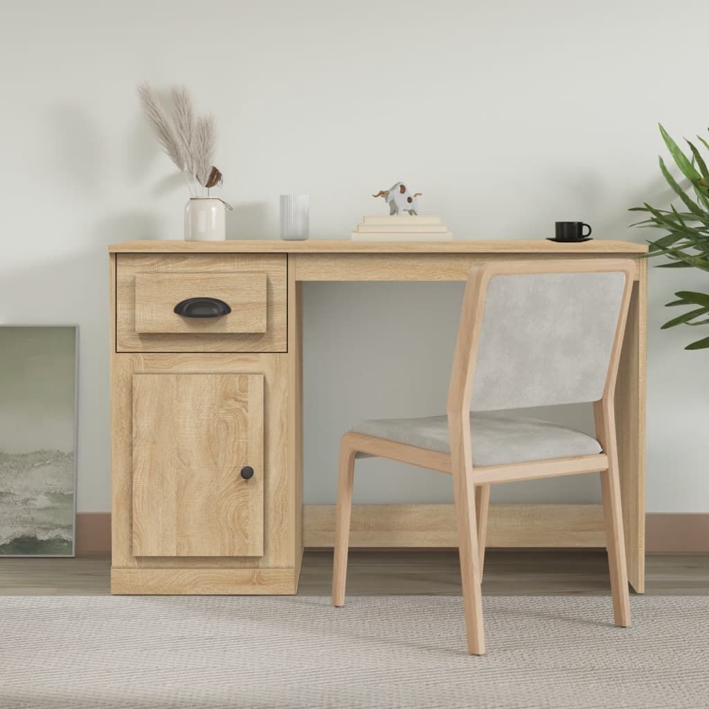 Bureau Sonoma Eiken 115cm - Nieuwstaat, 47% Korting!
