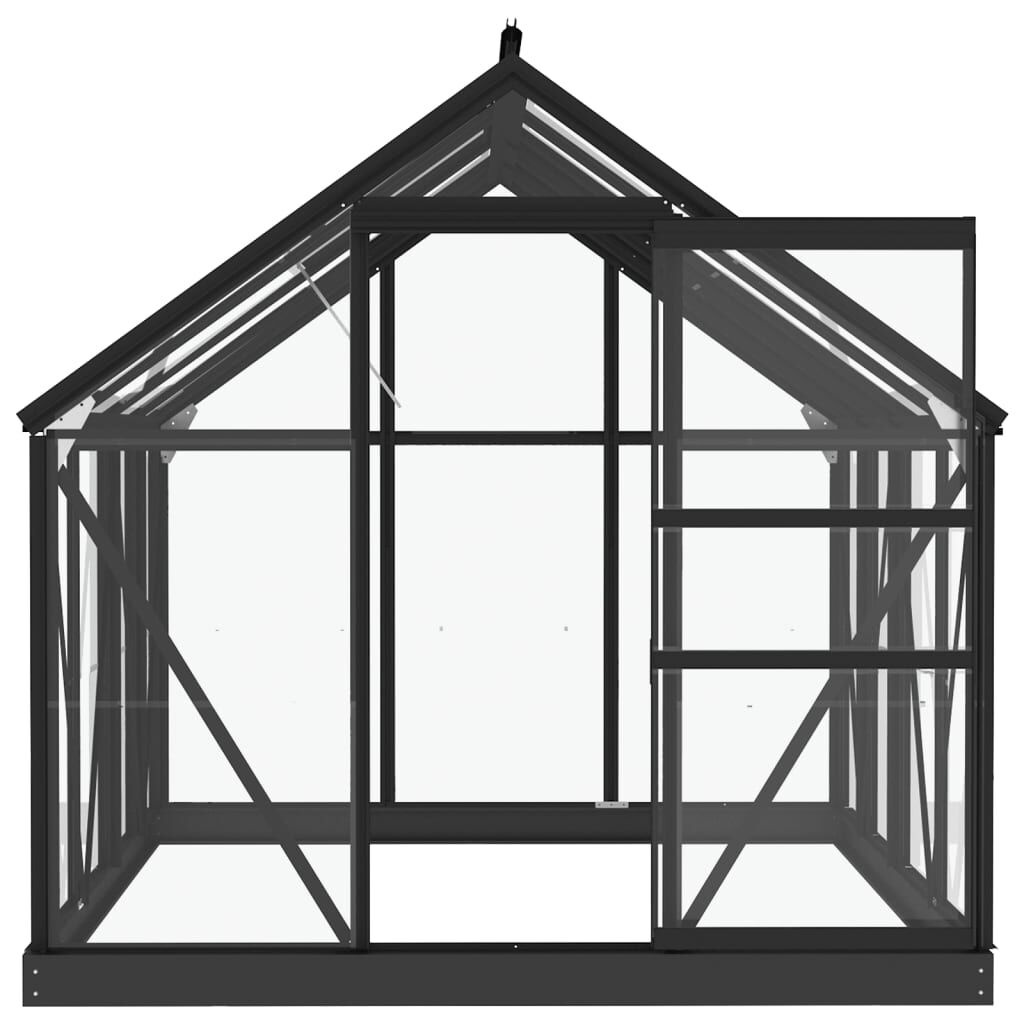 vidaXL Tuinkas Glasplaten - 16 stuks - Gehard - 42% Korting!