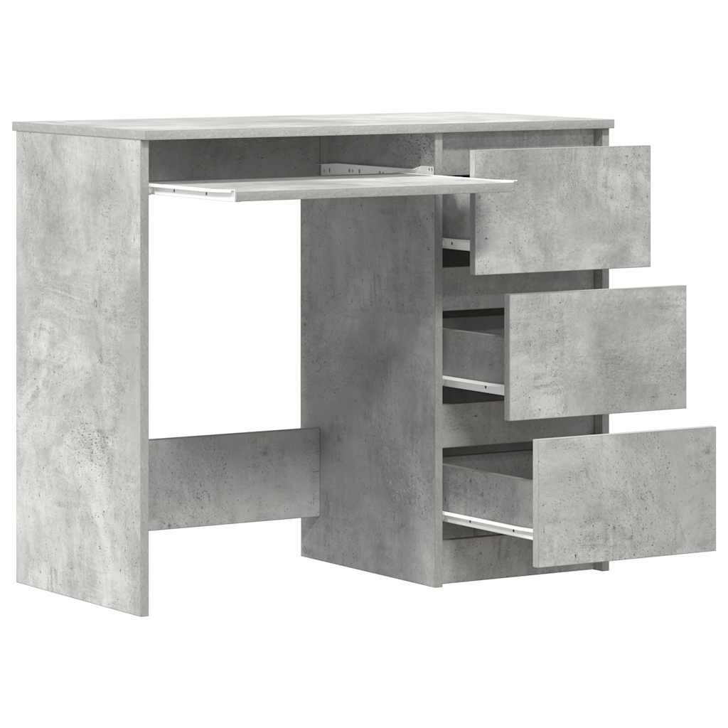Bureau Betongrijs 90cm - 42% Korting! Zo Goed Als Nieuw