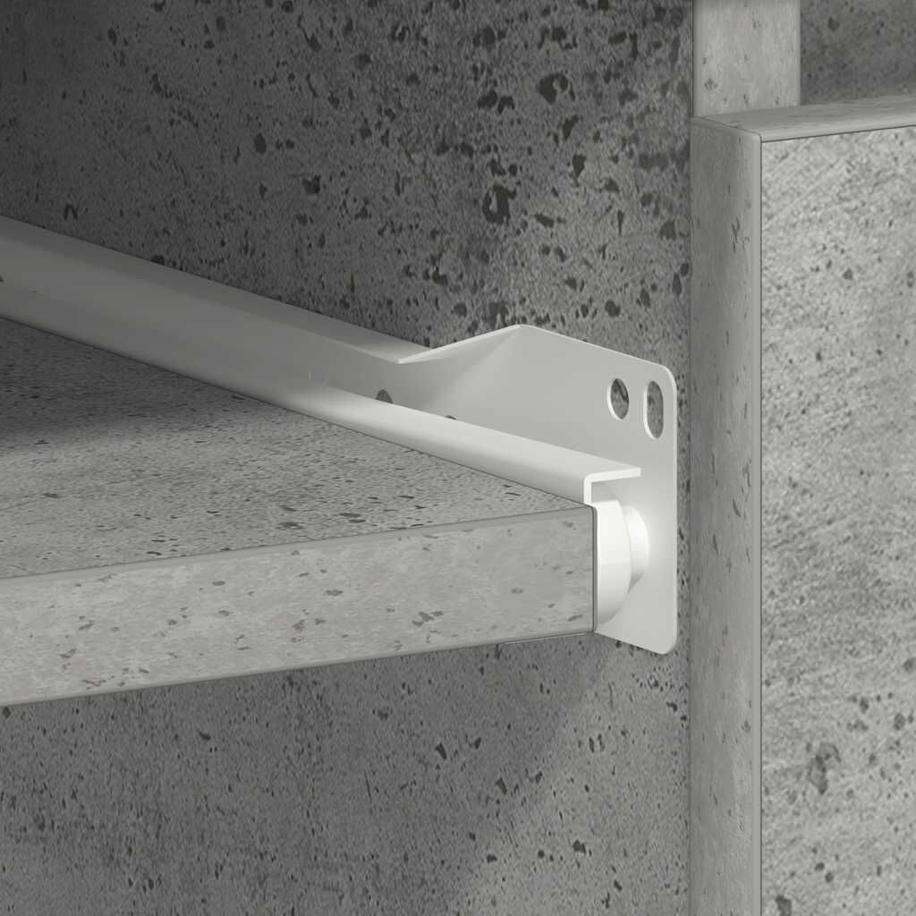 Bureau Betongrijs 90cm - 42% Korting! Zo Goed Als Nieuw