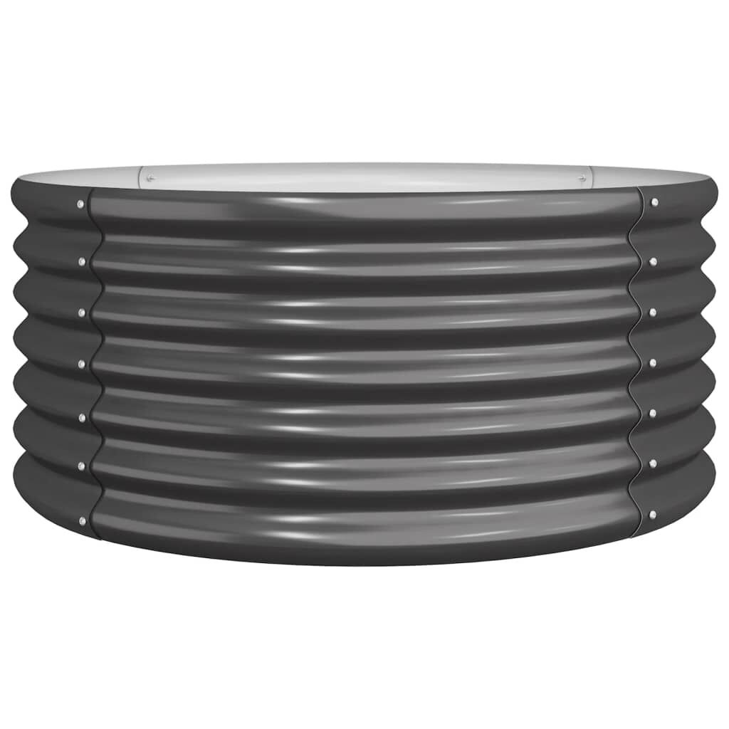 VidaXL Plantenbak Antraciet 80x80 - Nieuwstaat - 35% Korting!