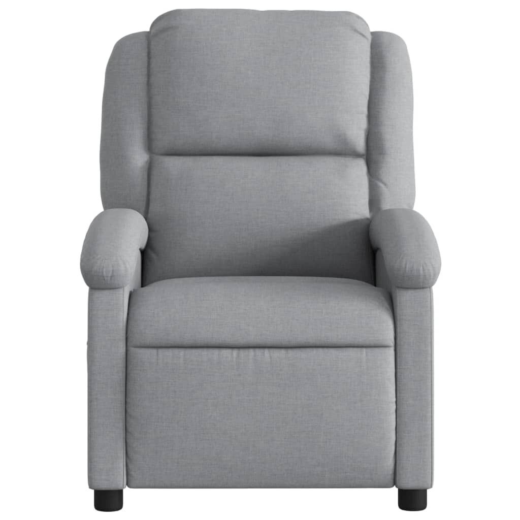 vidaXL Verstelbare Fauteuil Lichtgrijs - 35% Korting!