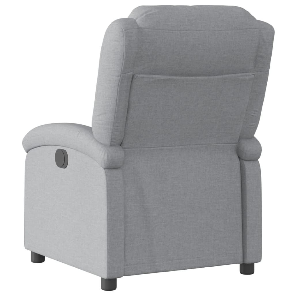 vidaXL Verstelbare Fauteuil Lichtgrijs - 35% Korting!