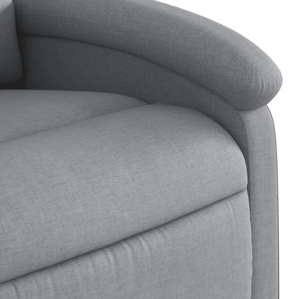 vidaXL Verstelbare Fauteuil Lichtgrijs - 35% Korting!