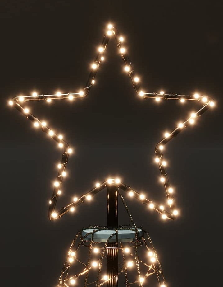 Vlaggenmast Kerstboom LED 300cm - 64% Korting!